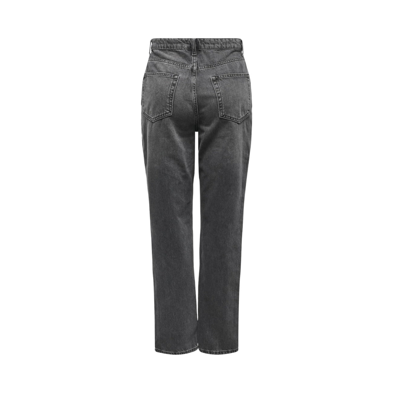 Only Jeans Donna Grigi con Zip Bottone Tasche Anteriori Posteriori in Cotone 100% Tutte le Stagioni 15325107