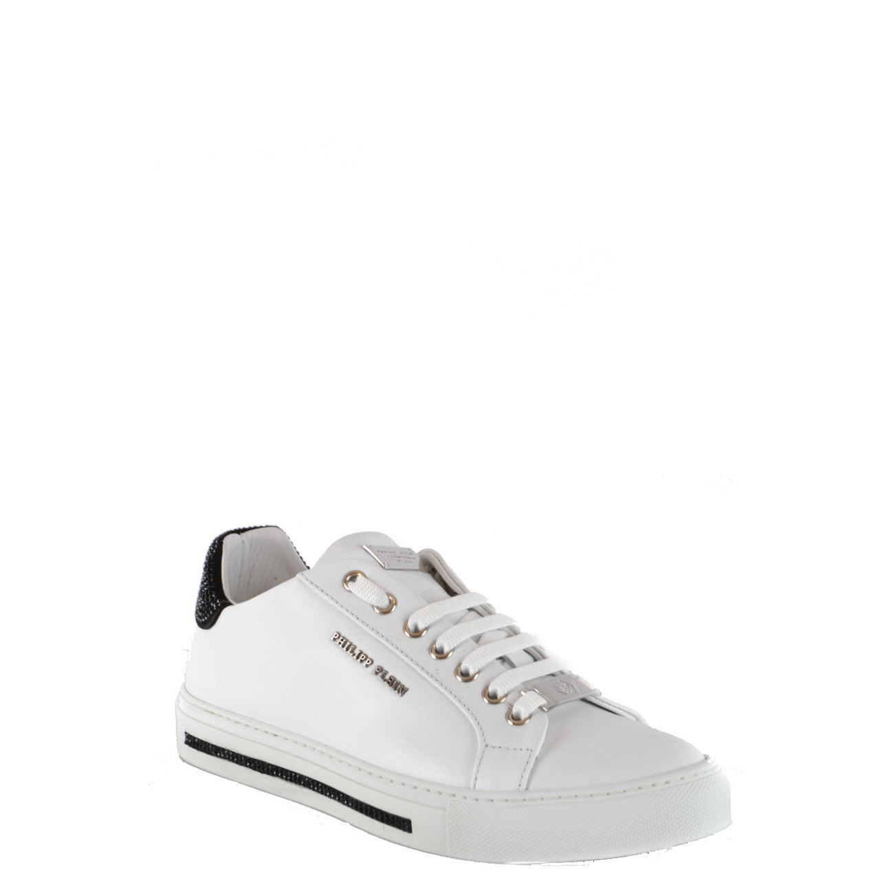 Philipp Plein Sneakers Uomo Nere V_19239 - Scarpe Pelle Gomma Luxury