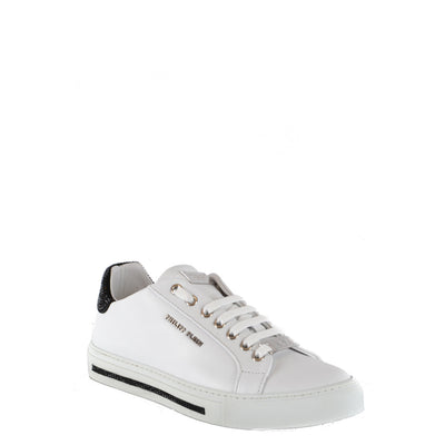 Philipp Plein Sneakers Uomo Nere V_19239 - Scarpe Pelle Gomma Luxury