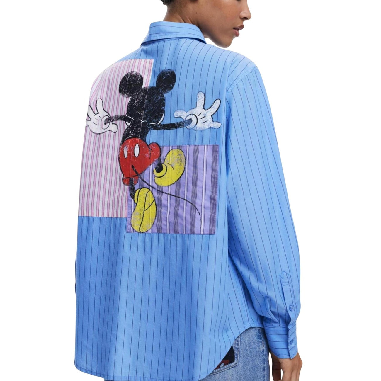 Desigual Mickey Mouse Camicia manica lunga Donna