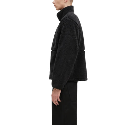 The North Face Giacca Uomo Nera con Cerniera Maniche Lunghe Scollo Alto Tasche Anteriori - Giacca Poliestere