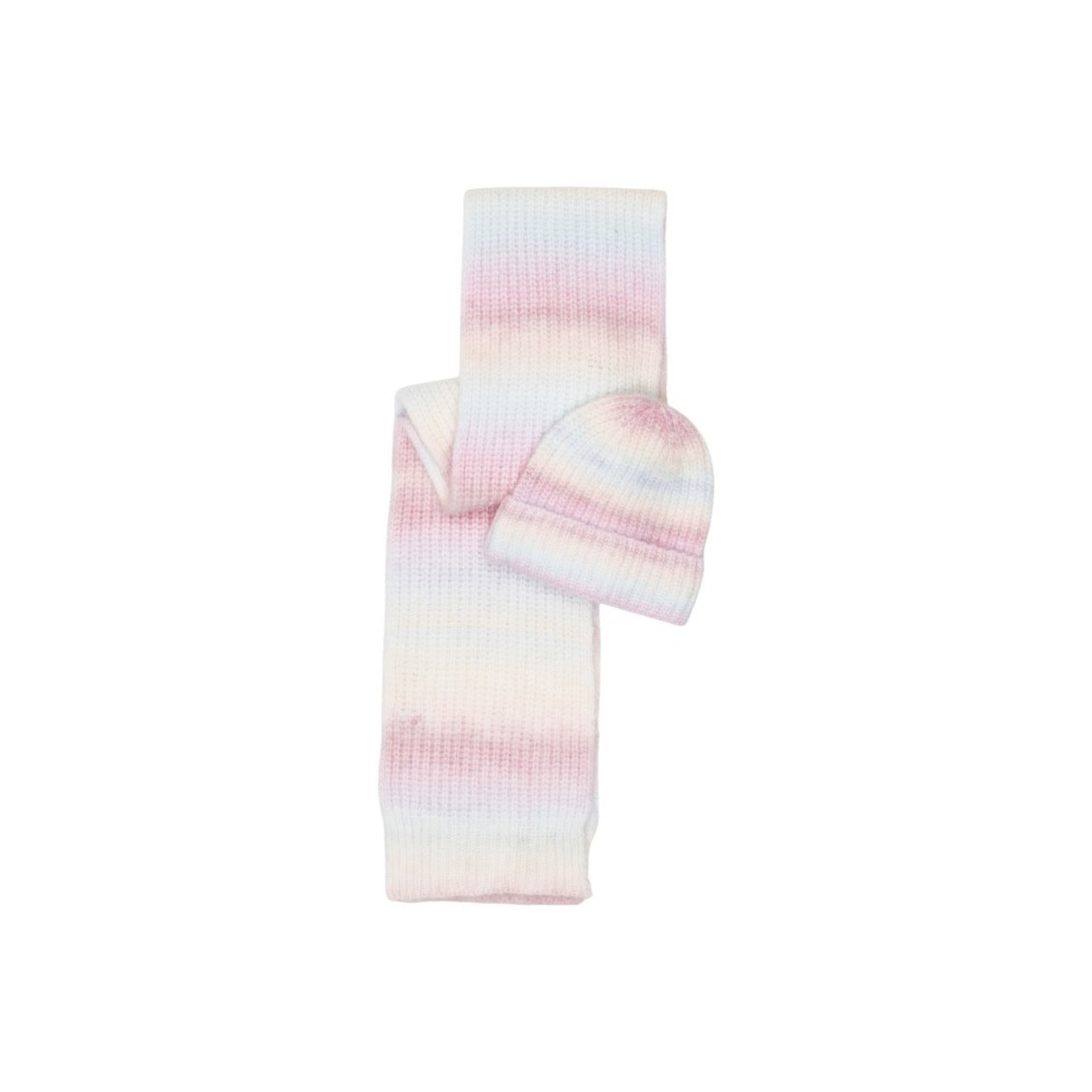 Pieces Cappello con Sciarpa Donna