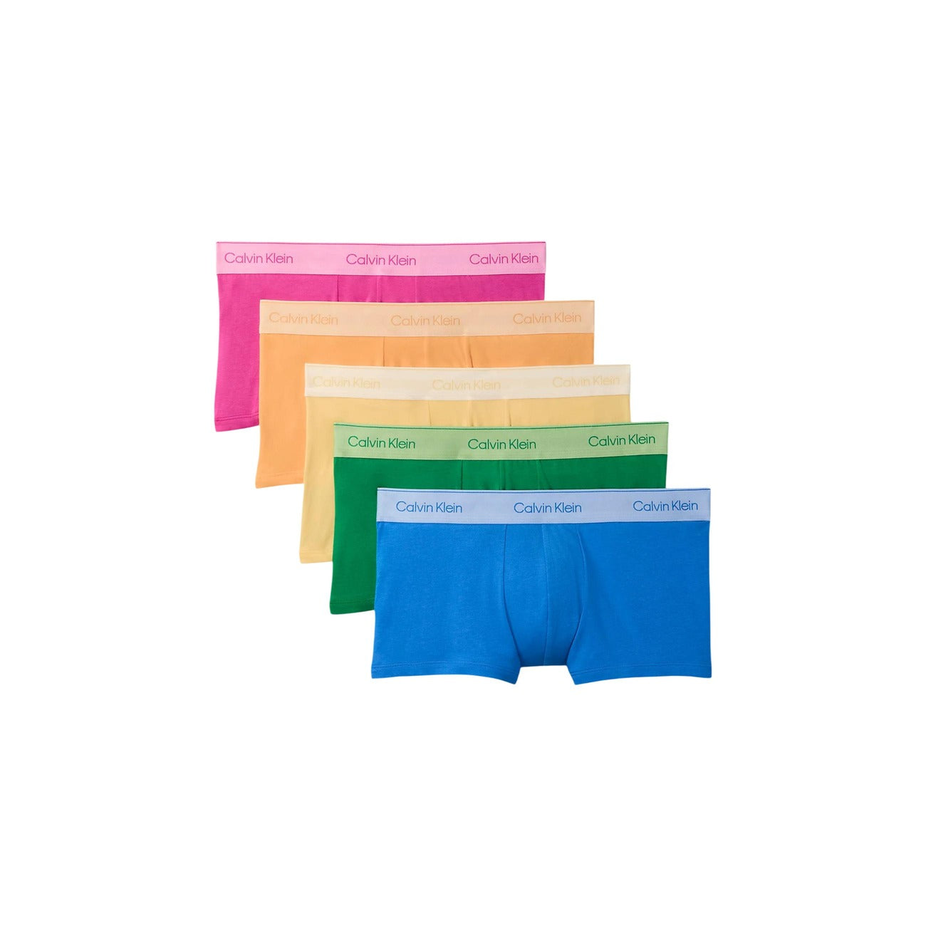 Calvin Klein Underwear Boxer a vita bassa confezione da 5 Uomo LOW RISE TRUNK 5PK