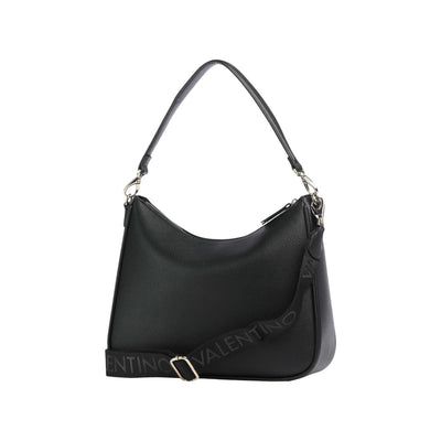 Valentino Bags Borsa Donna Nera - Borsa a Mano con Tracolla Cerniera e Tasche 32x26.5x10cm