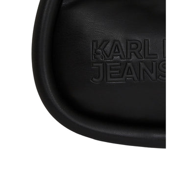 Karl Lagerfeld Jeans Women's Handbag and Shoulder Bag in Black - Iconic Parisian Style