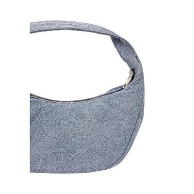 Calvin Klein Borsa Mano Donna Blu Cerniera Tasca Interna Cotone 100% Autunno Inverno LV04F3207G