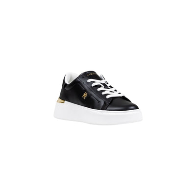 Tommy Hilfiger Sneakers Donna Nere con Lacci - Sneakers Pelle Basse Sportive