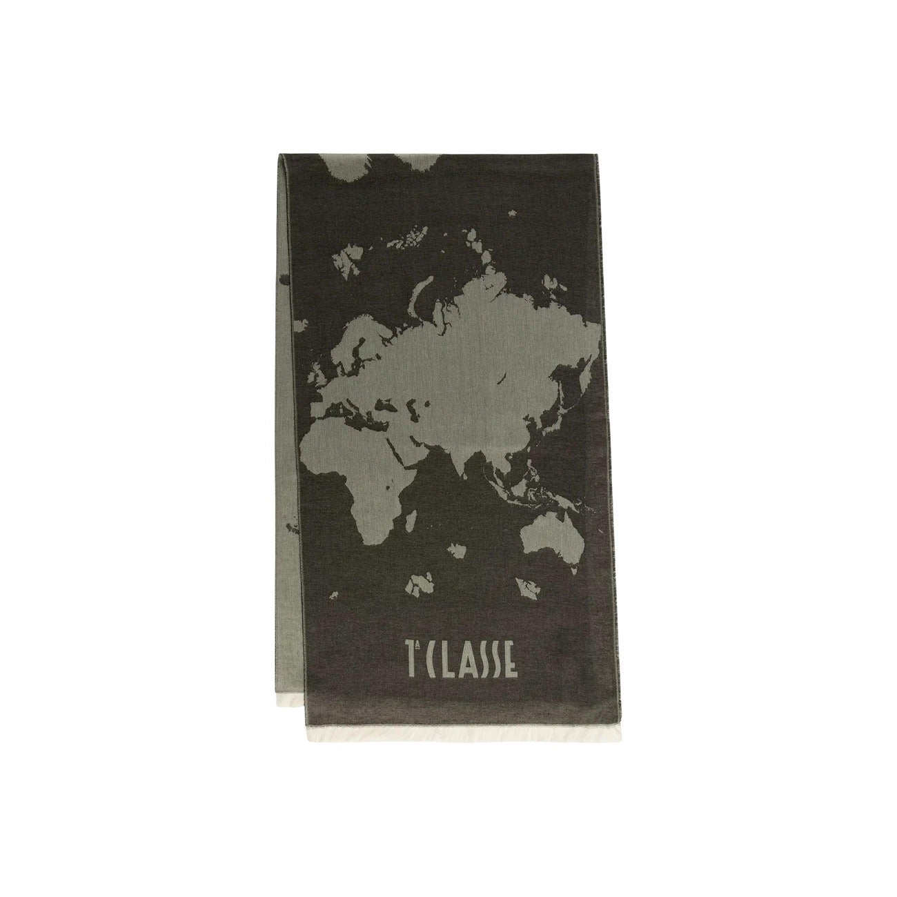 Alviero Martini Prima Classe Sciarpa Donna Grigia con Stampa - Sciarpa Modal Viscosa 180x54cm