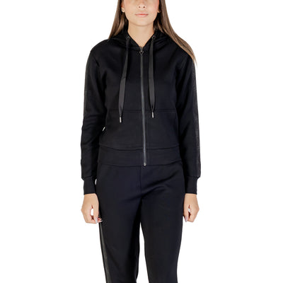 Guess Felpa Zip Donna Nera W5YQ05 KBYE2 - Viscosa 42% Premium
