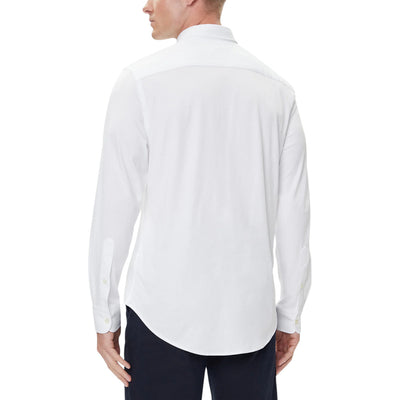 Tommy Hilfiger Camicia Uomo Bianca Maniche Lunghe - Camicia Cotone Bottoni