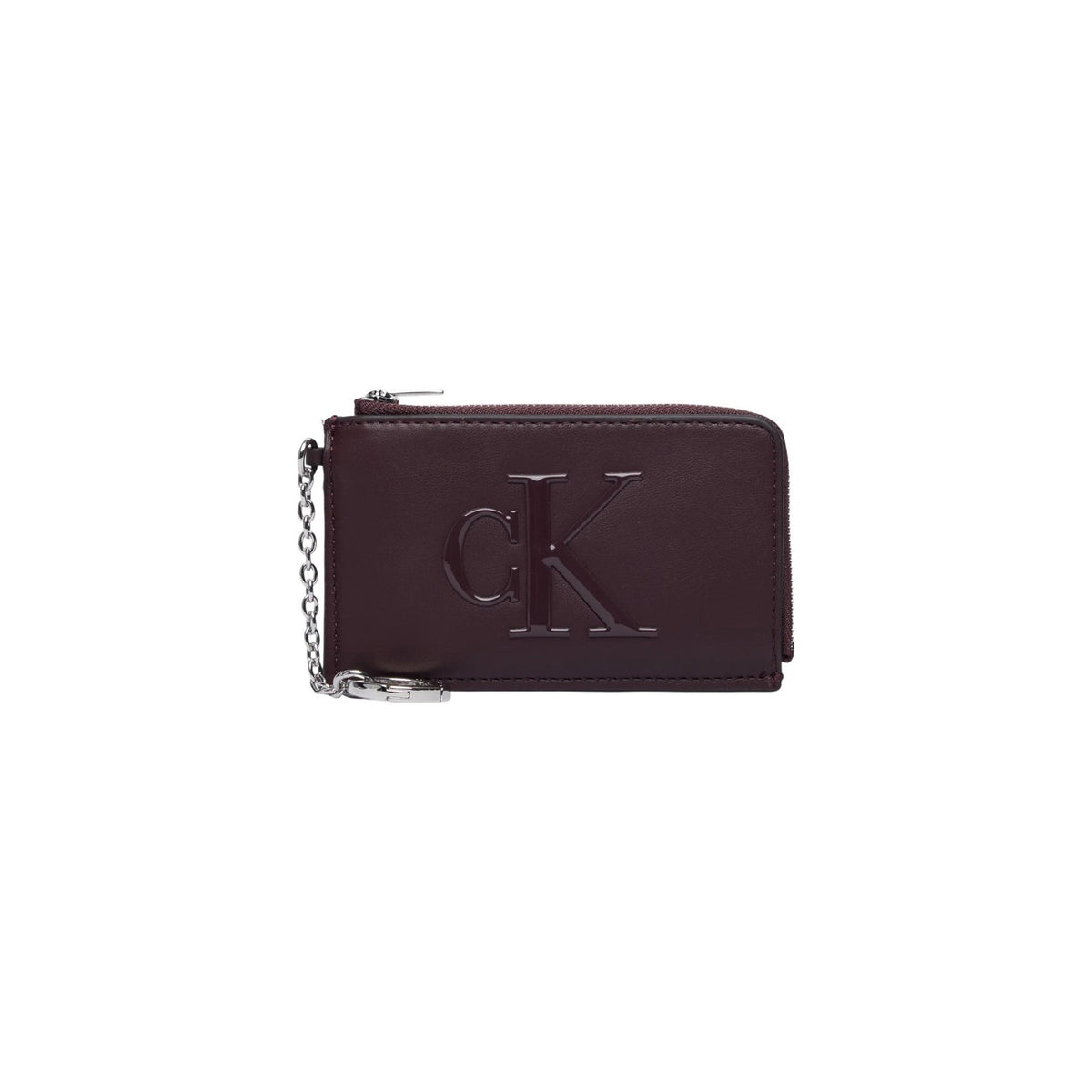 Portafogli donna Calvin Klein – Portacarte con zip e protezione RFID monogramma LV04F1280GBAP.