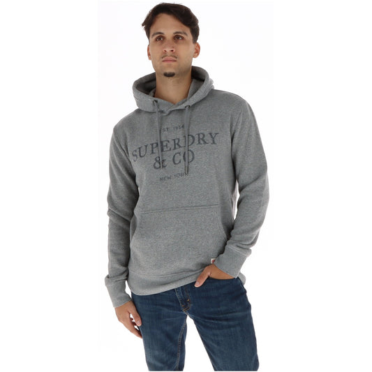 Felpa uomo Superdry 1954 Company con cappuccio – Felpa sportiva con stampa e tasca a marsupio Superdry M2014716A.