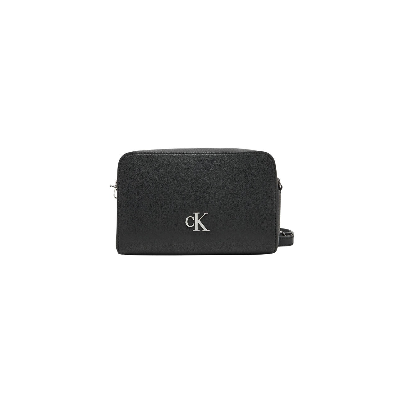Calvin Klein Borsa Donna Nero Tracolla Cerniera Tasca Interna Poliuretano 100% Autunno Inverno LV04K3162G