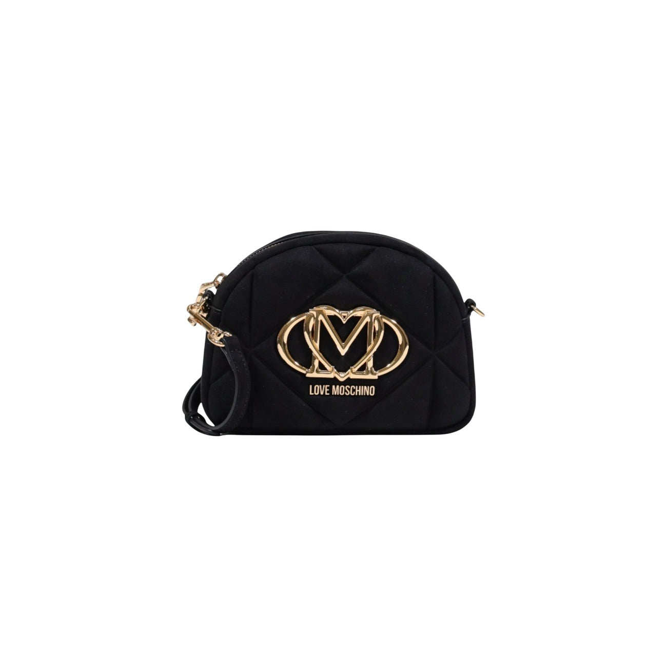 Love Moschino Borsa EMBOSSED Donna Rosa Tracolla Cerniera Camoscio 100% 18x14x7 cm JC4315PP0N
