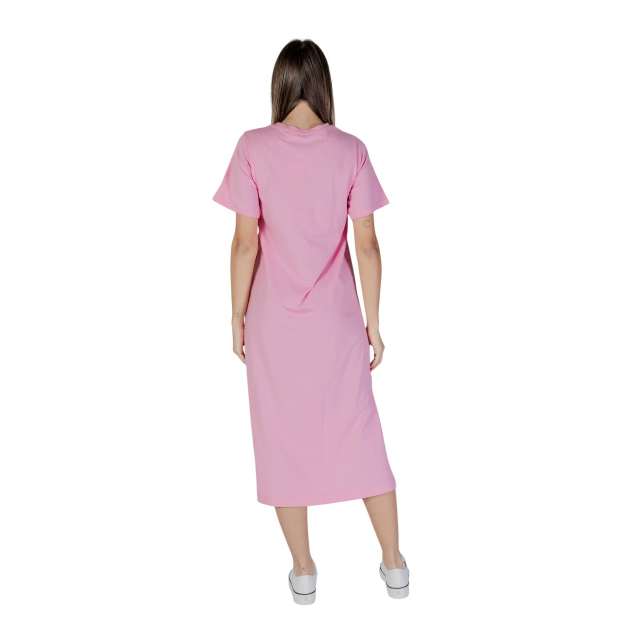 Abito midi B.young rosa - vista posteriore retro