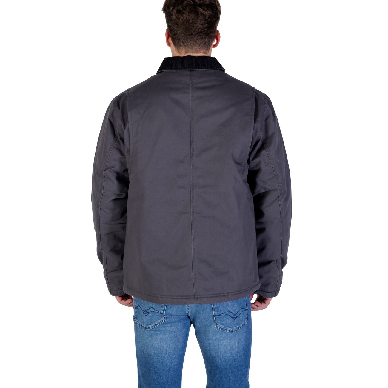 Tommy Hilfiger Jeans Men's Black Button-Up Jacket DM0DM22047