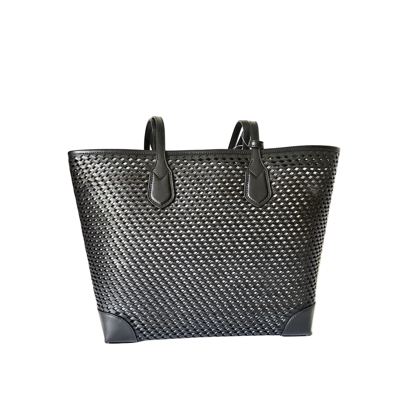 Borsa Michael Kors 35T5SV0T3Y; 100% Poliestere. Colore nero, design aperto, 36x32x13 cm. Shopper luxury capiente, leggera e facile da pulire per un look impeccabile. Vista posteriore 