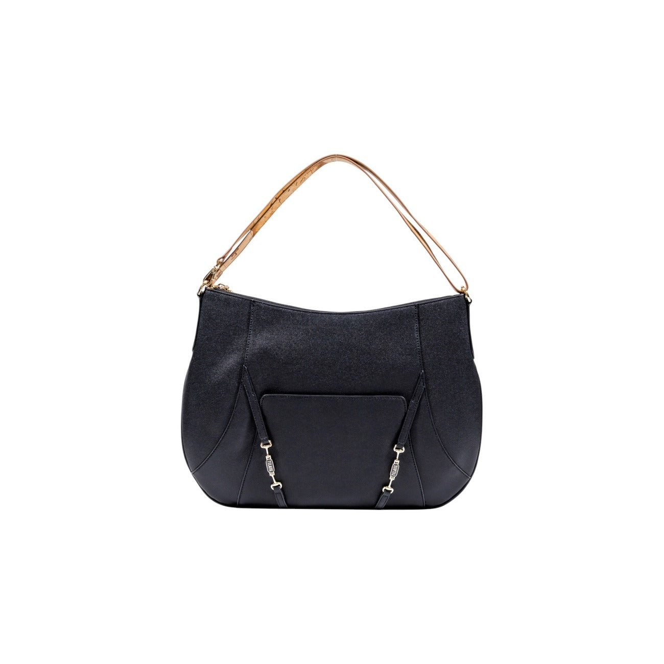 Borsa a Mano Donna Alviero Martini Prima Classe Nera - Stampa Geo Iconica