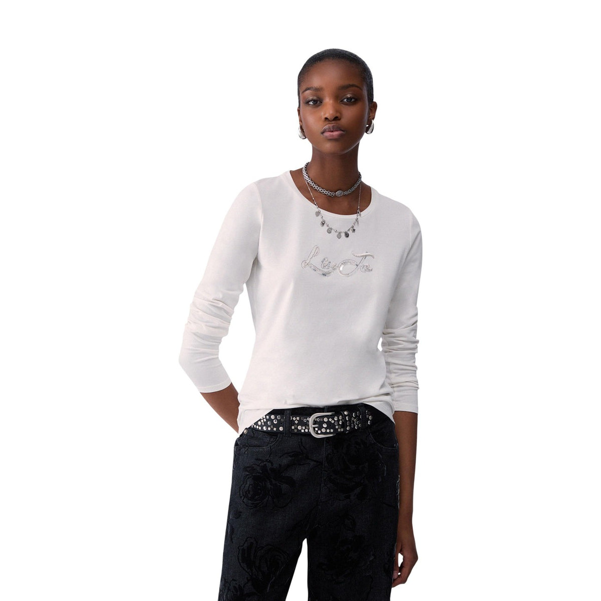 Liu Jo T-Shirt Donna BASIC T-SHIRT TF6283
