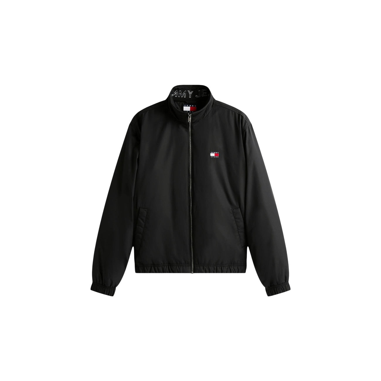 Giubbino imbottito Tommy Jeans; idrorepellente, antivento, relaxed fit. Collo a imbuto, tasca interna, logo distintivo. Protezione e stile per la stagione fredda. Vista frontale stesa 