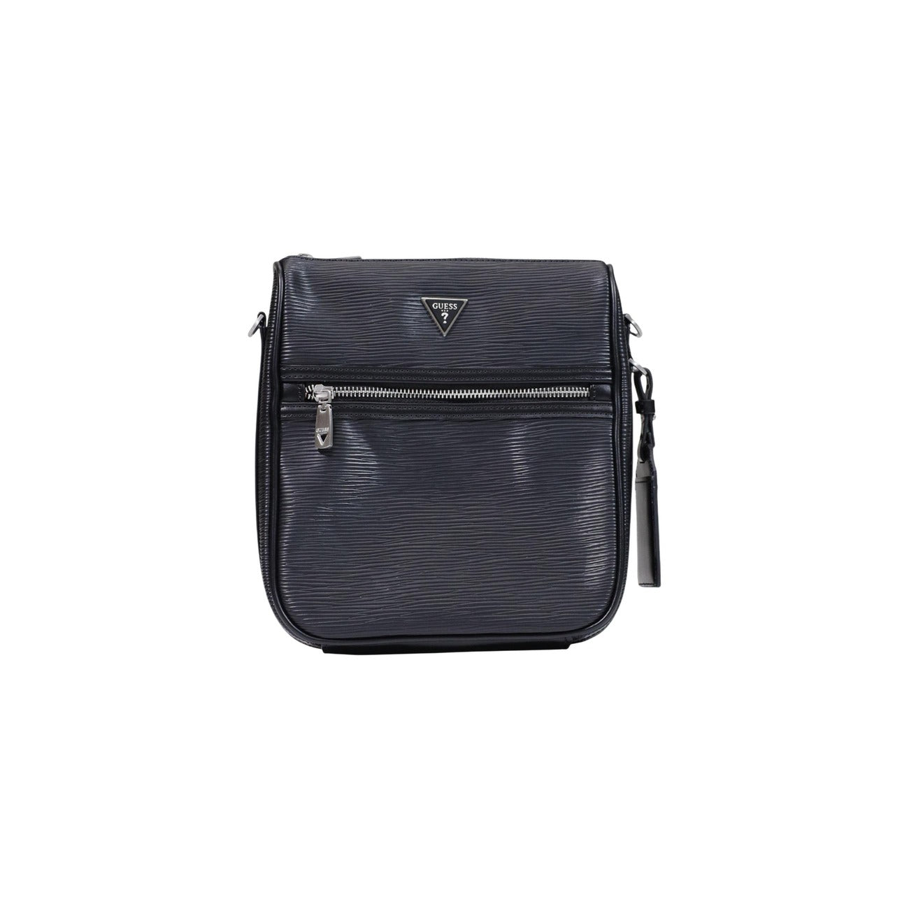 Guess Portafoglio senza portamonete con logo in vera pelle 14x9x2 cm Uomo MILANO