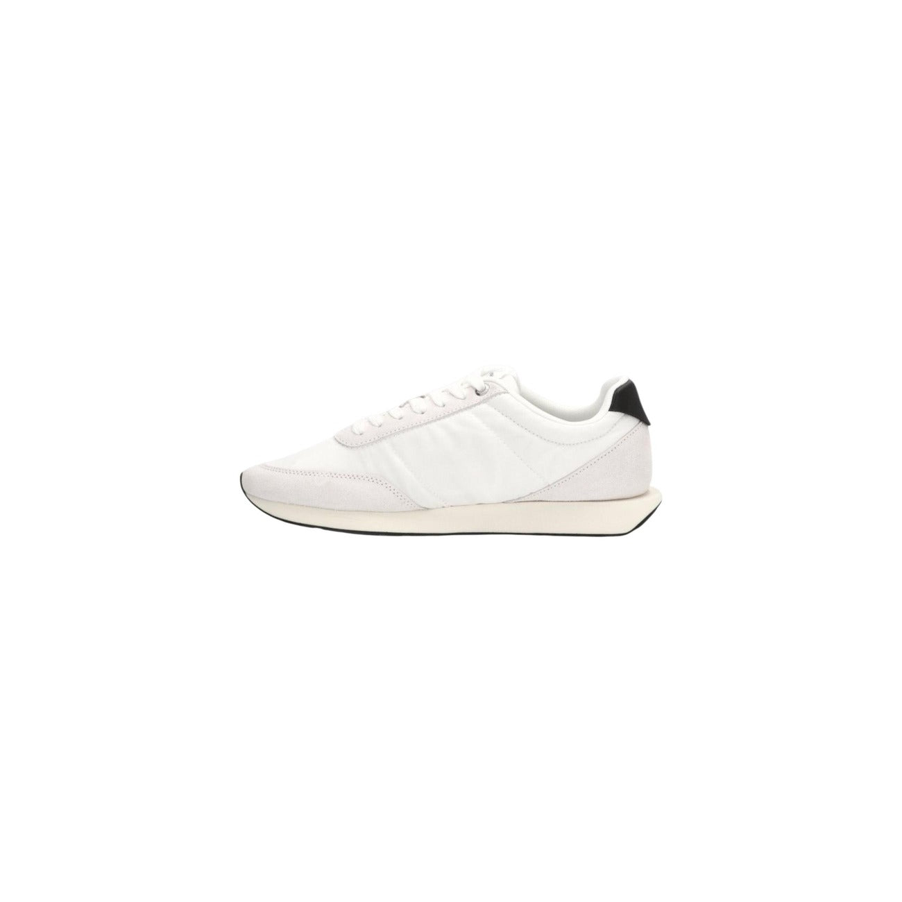 sneaker bassa Calvin Klein Jeans Retro Runner di colore bianco brillante/nero