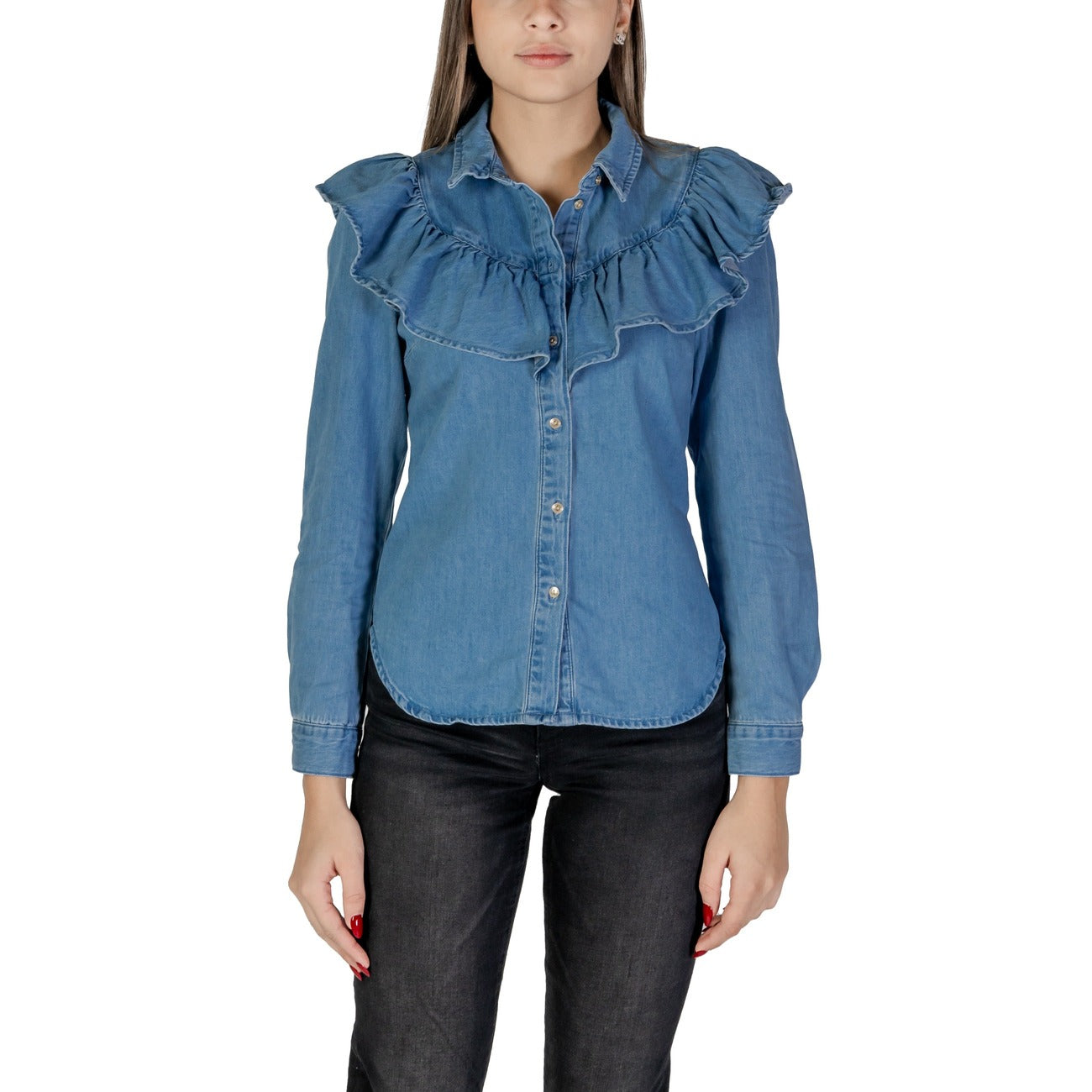 Only Camicia di jeans manica lunga Donna