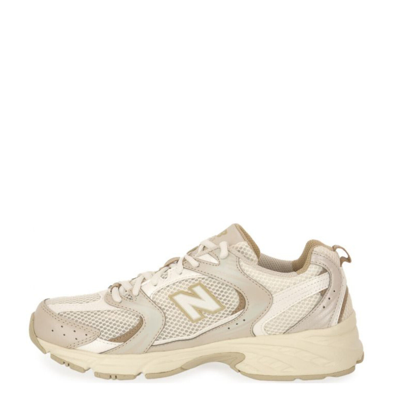 New Balance 530 Sneakers Uomo Beige Lacci Sportive Tutte Stagioni MR530AA