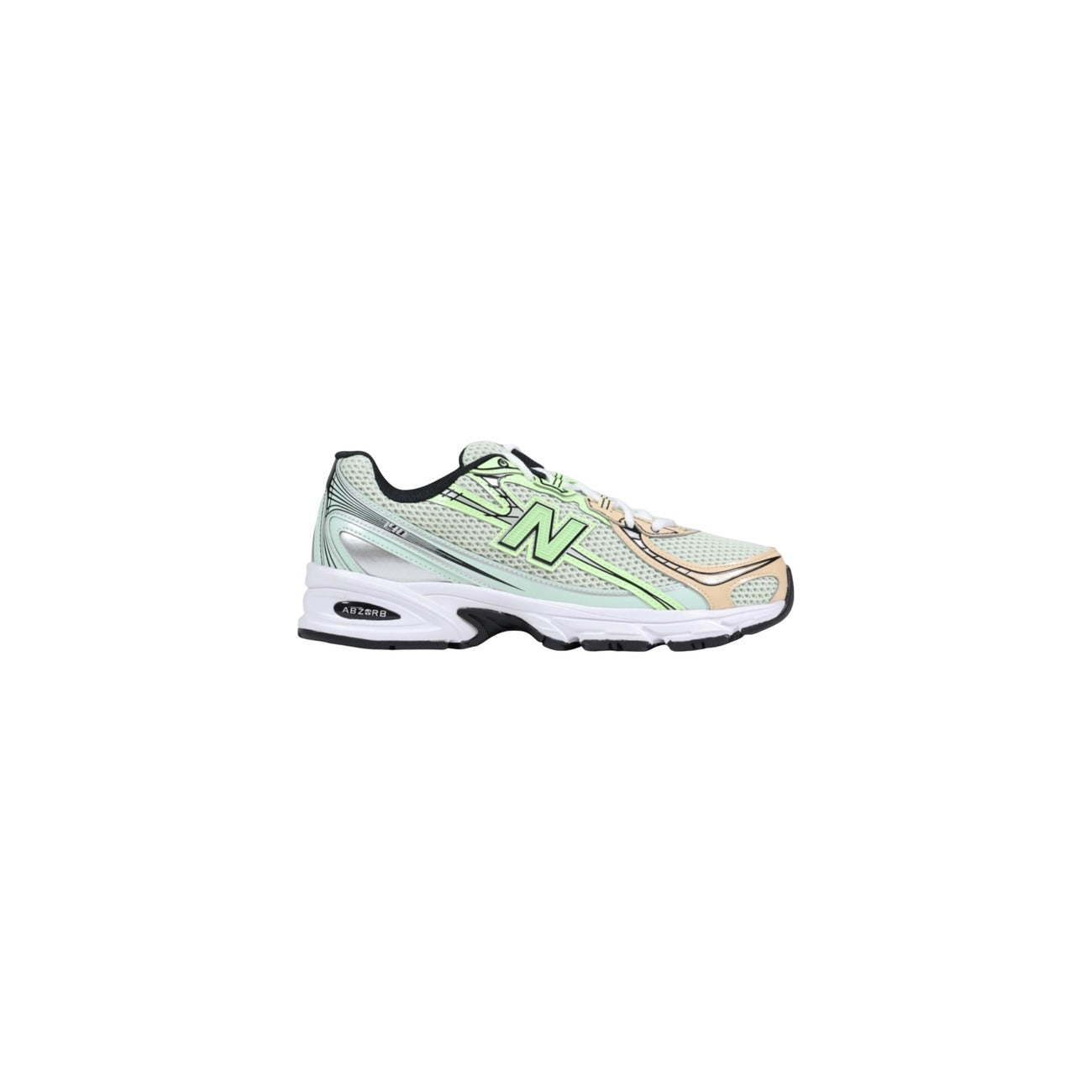 New Balance 740 Sneakers Uomo Verdi con Lacci Scarpe Basse Sportive - Sneakers Sintetico