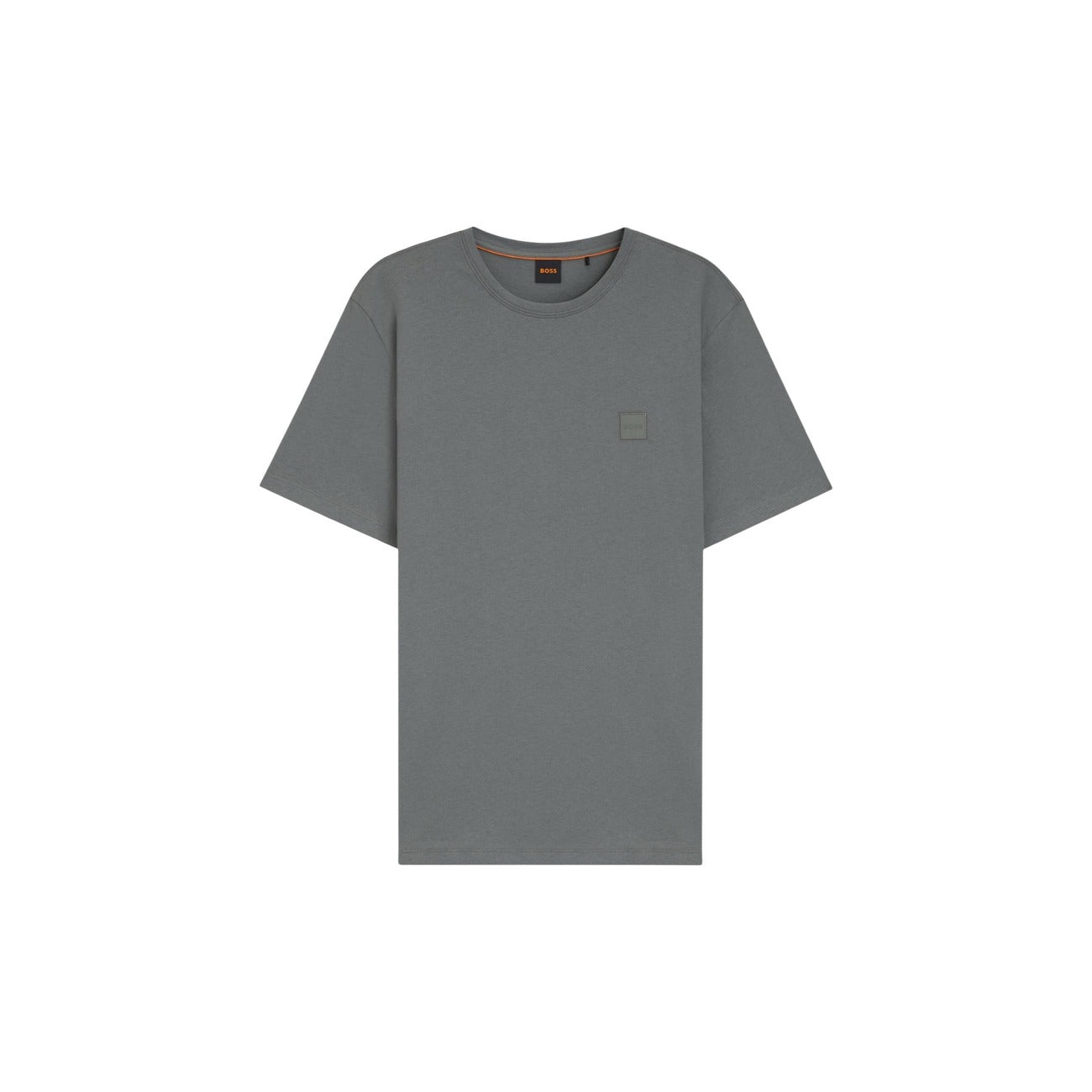 Boss T-Shirt Uomo Nera Manica Corta Scollo Tondo 100% Cotone Primavera/Estate 50508584