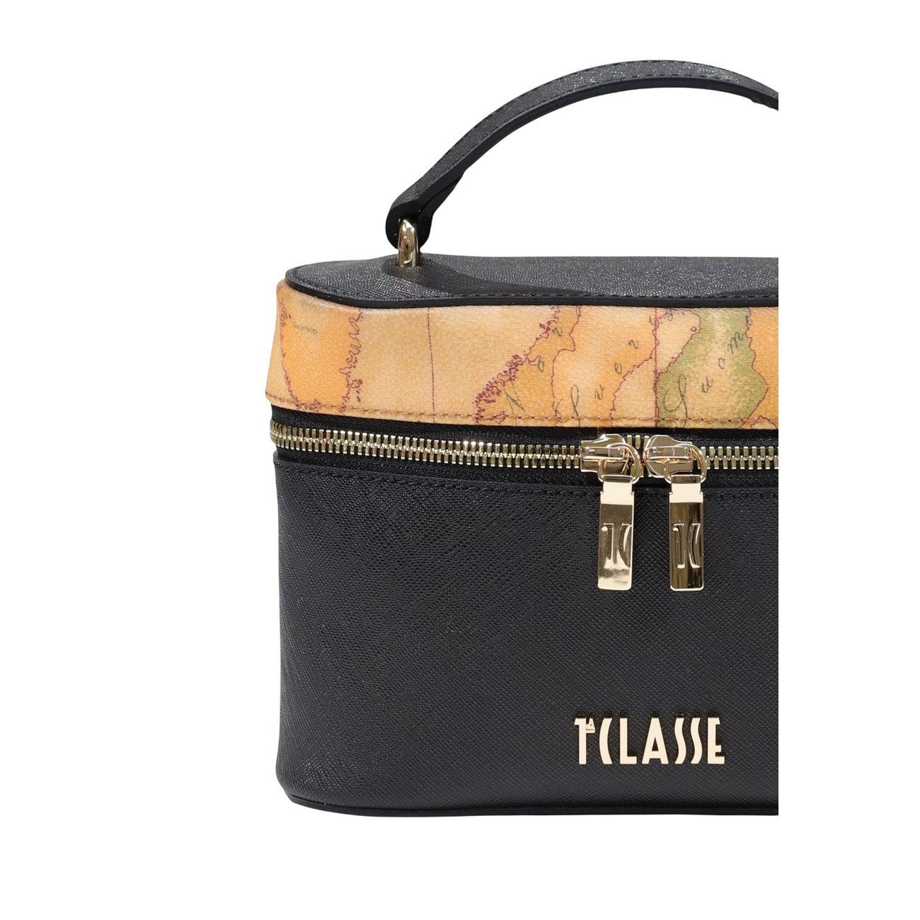 Alviero Martini Prima Classe Treasure Bag tracollina vanity Nera Donna