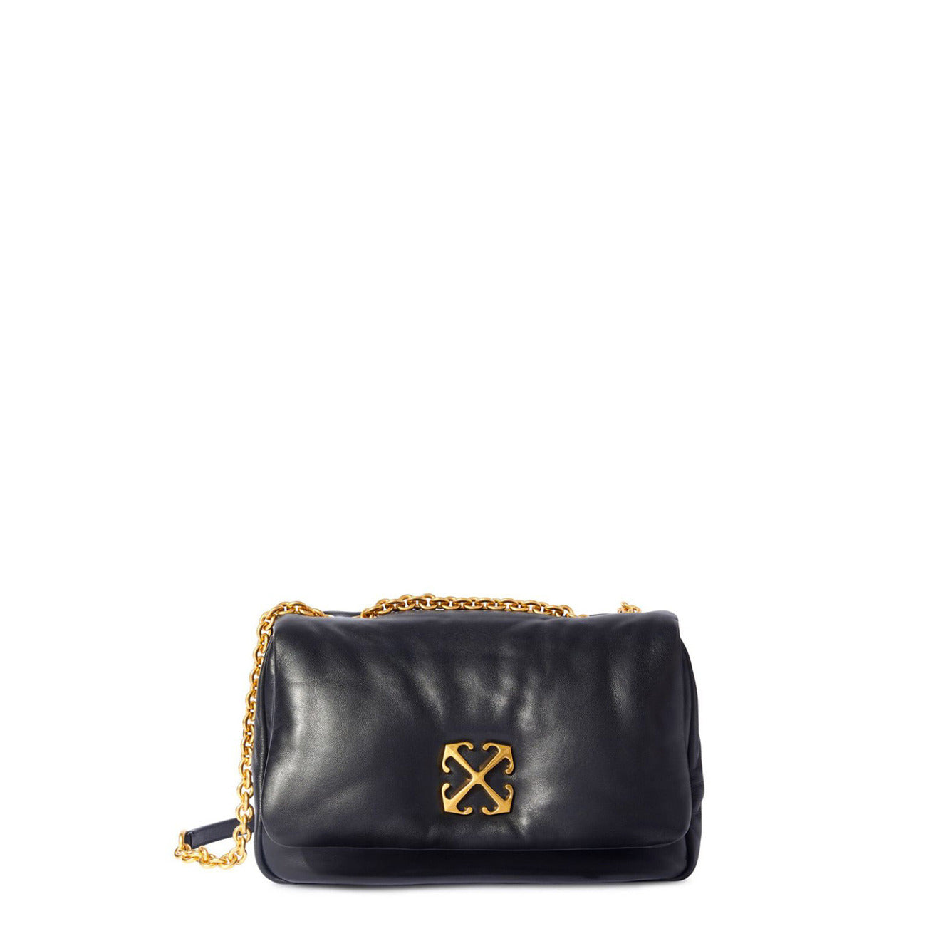Borsa a Mano Donna Off-White Nera - Stile Streetwear Luxury