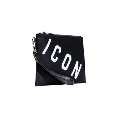 Borsa a Mano Uomo Icon Nera - Stile Urbano Contemporaneo