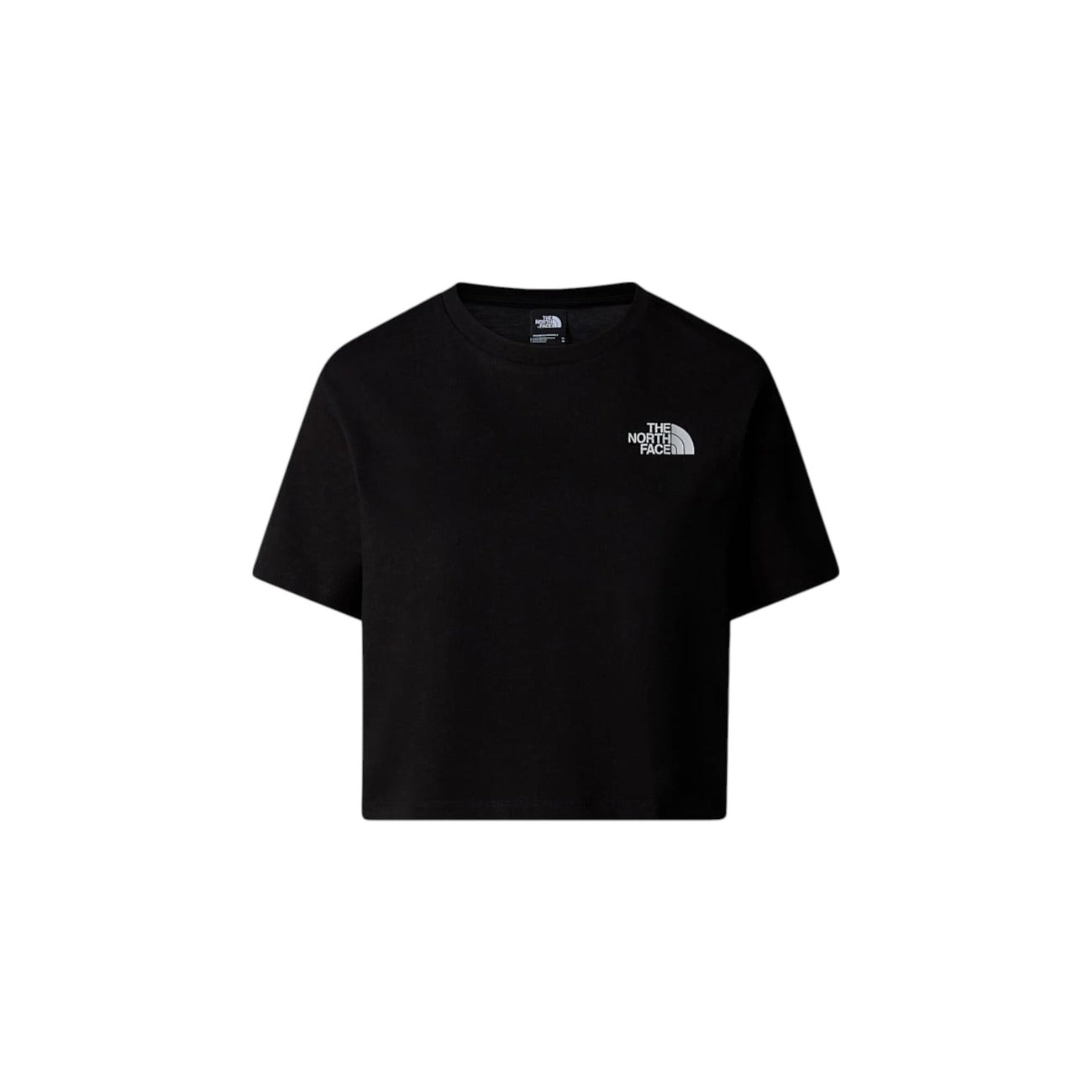 The North Face T-Shirt Donna Bianca Stampa Manica Corta Scollo Tondo 60% Cotone 40% Poliestere Primavera/Estate NF0A87U4