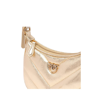 Borsa a Mano Donna Pinko Oro Champagne - Stile Italiano Glamour