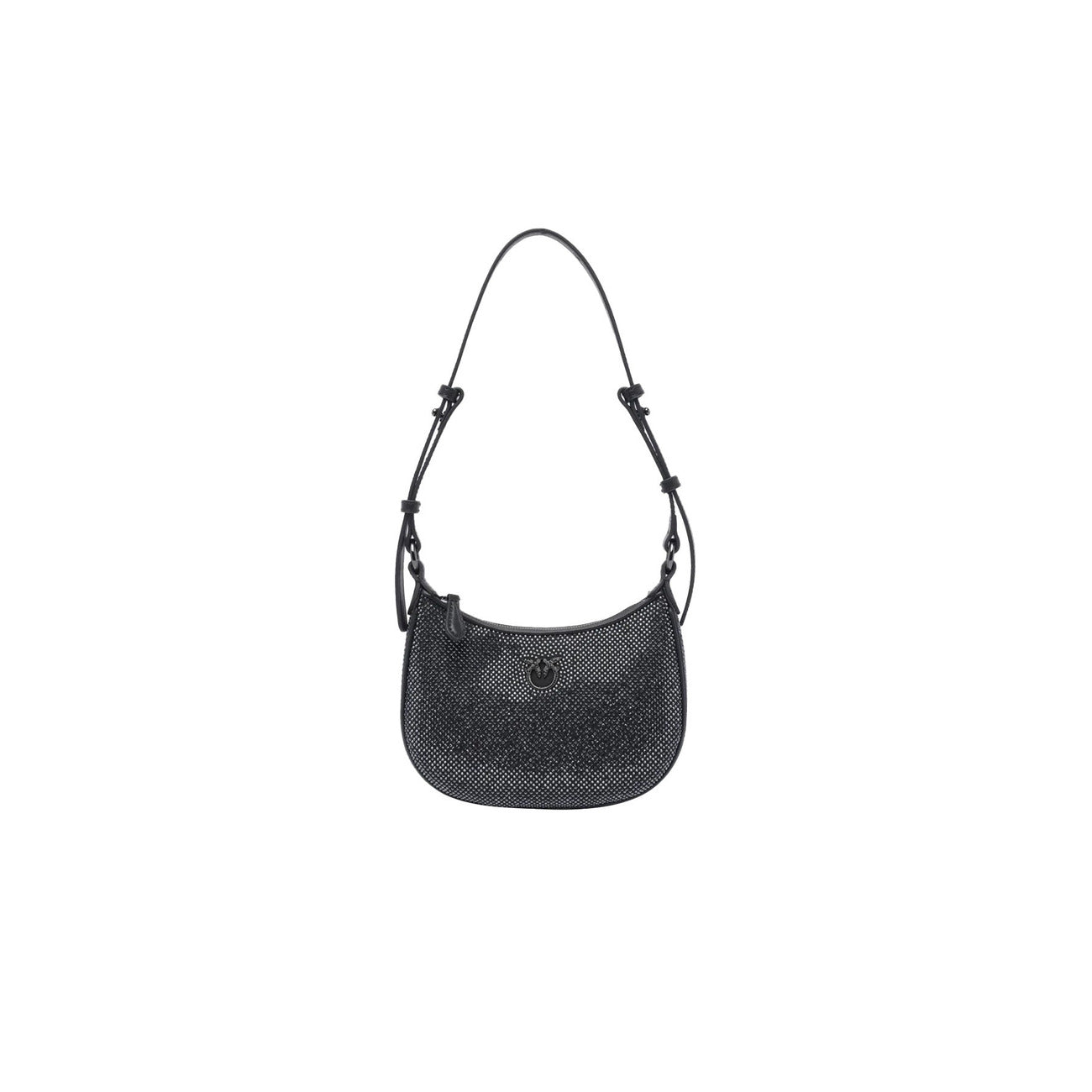 Borsa a Tracolla Donna Pinko Nera - Stile Italiano Glamour