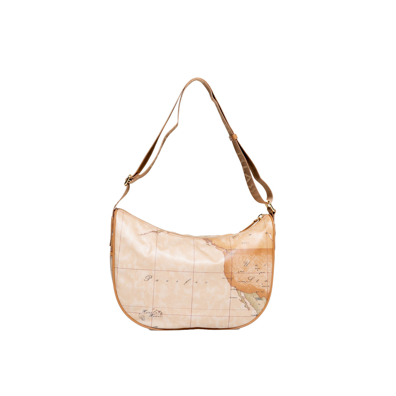 Borsa Donna Alviero Martini Prima Classe Beige - Stampa Geo Iconica