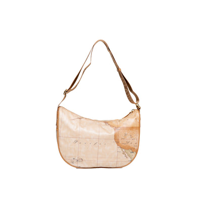 Borsa Donna Alviero Martini Prima Classe Beige - Stampa Geo Iconica