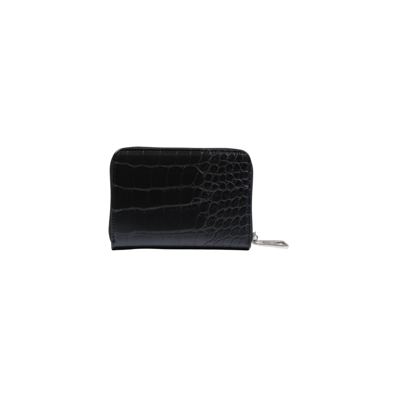 Replay Portafoglio Donna Nero con Cerniera Scomparti Interni Tasche Interne - Portafoglio Poliestere 15x10.5x2cm