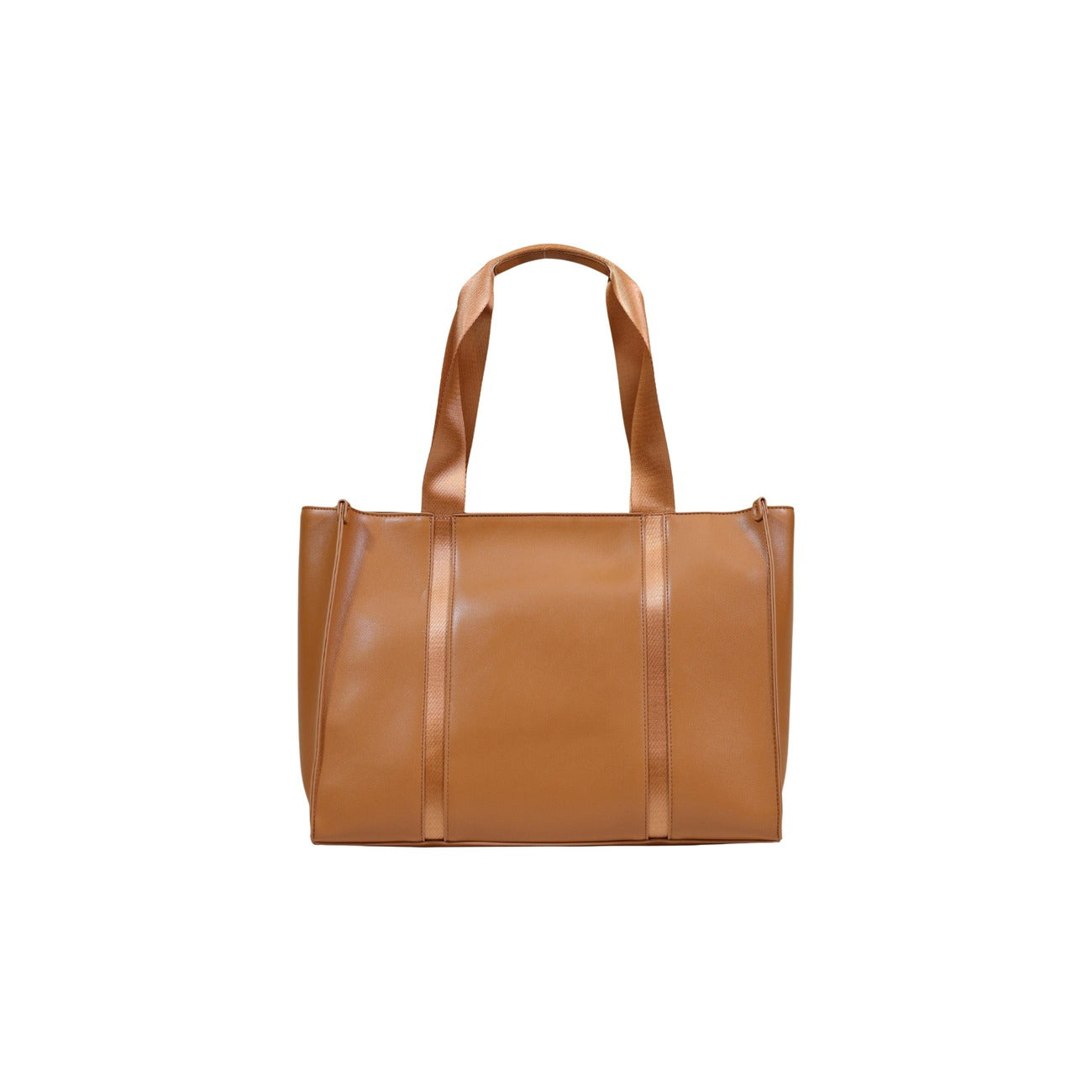 Borsa Shopper Replay Marrone; 100% Poliestere. Logo ricamato in rilievo, chiusura con zip, cuciture a vista. Dimensioni maxi 38x20x16 cm. Borsa a spalla resistente e versatile per tutte le stagioni. Vista posteriore 