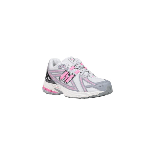 Scarpe New Balance 1906 donna grigie e rosa G19068CA. Sneakers sportive basse Grey Matter e Signal Pink con tomaia in materiale sintetico traspirante, suola ammortizzata da 3 cm e logo laterale, scarpe casual mezza stagione.