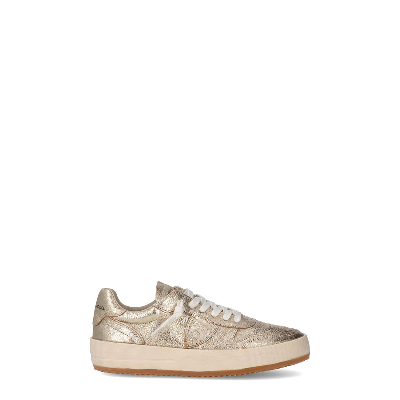Sneakers Philippe Model donna oro scarpe basse - vista laterale opposta