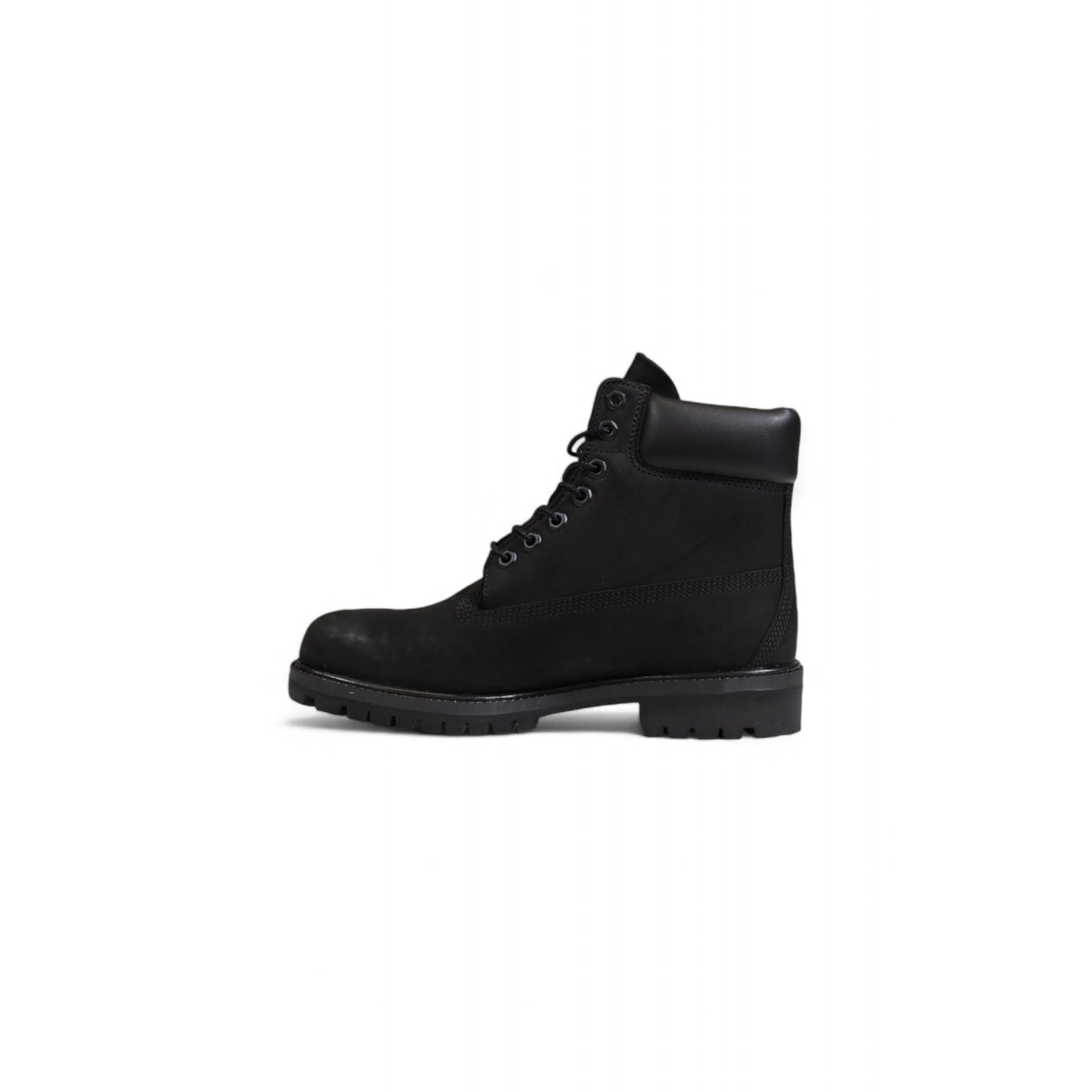 Stivali Timberland uomo nero Premium 6 Inch TB110073001. Polacchini classici alti impermeabili in pelle nera con imbottitura calda PrimaLoft 400g, soletta ammortizzante Anti-Fatigue e fodera ecologica ReBOTL.
