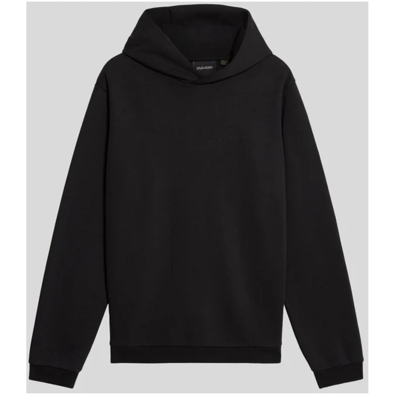 Lyle & Scott Felpa con Cappuccio Uomo Nero Maniche Lunghe Tasche Anteriori Cotone 60% Poliestere 40% Autunno Inverno ML2394V