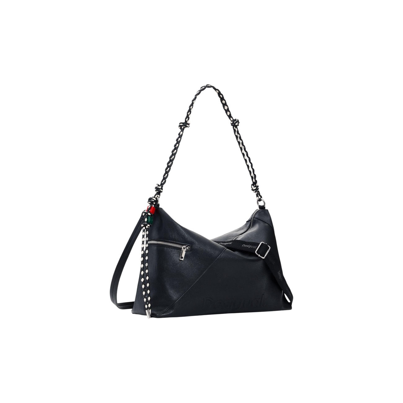 Desigual Borsa LARGE WITH LOGO CHARM 39x26x12 cm Donna