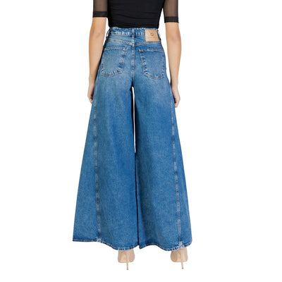 Colcci Jeans Donna Blu Zip Bottone Tasche Anteriori Posteriori Cotone 100% Autunno Inverno 002.11.00405