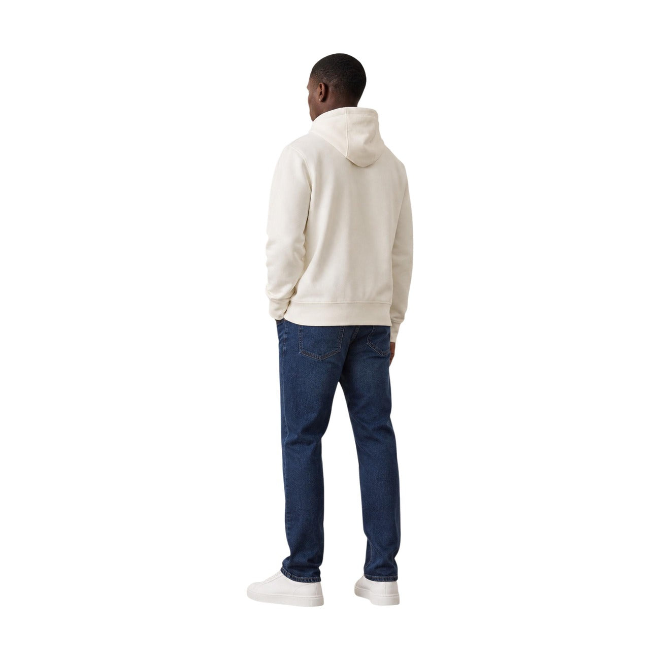 Felpa Tommy Hilfiger uomo con cappuccio e logo heritage. Felpa pesante in misto cotone con tasca a marsupio frontale, cappuccio con coulisse a contrasto e dettagli iconici del brand, abbigliamento uomo autunno inverno.