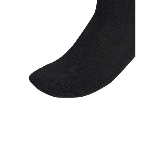 Pack 3 Paia Calzini adidas Ankle; Bianco, Grigio, Nero. 78% Cotone, 19% Poliestere riciclato. Lunghezza caviglia, orli a coste, logo Trifoglio. Stile casual e sportivo. Colore nero 
