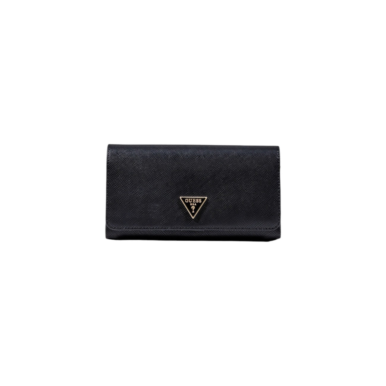 Guess Borsa Donna Nero Tracolla Bottone Gancio Tasca Esterna Poliuretano 100% 22x12x3 cm HWZG96 72750