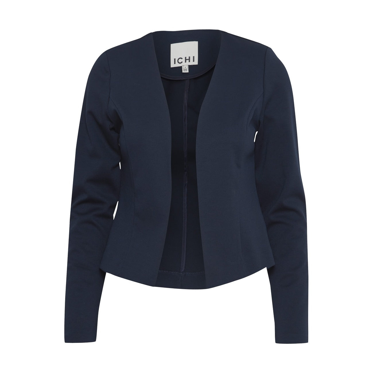 Ichi Giacca Donna Blu Maniche Lunghe 74% Poliestere 22% Viscosa 4% Elastan Autunno/Inverno 20112547